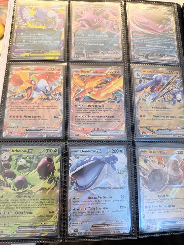 Album carte Pokémon varie espansioni