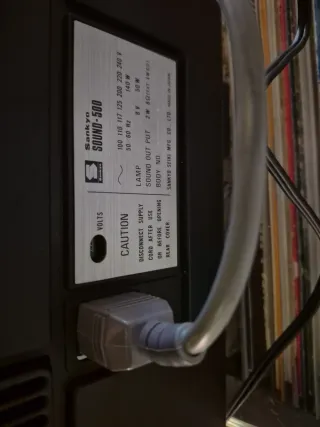 Reproductor/Proyector Super 8 Sankyo Sound 500