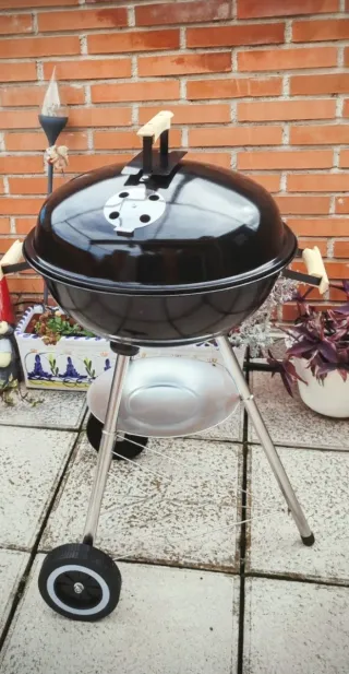 Barbacoa portátil Florabest + carbón