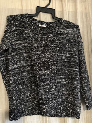 Jersey Bonsai M/L Negro Blanco Brillante