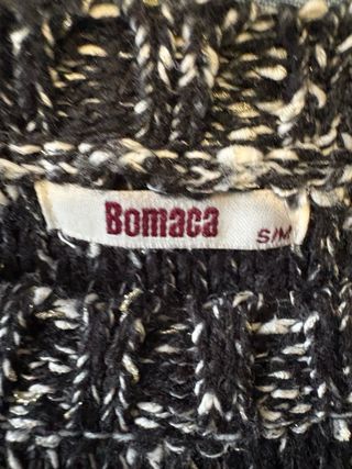 Jersey Bonsai M/L Negro Blanco Brillante