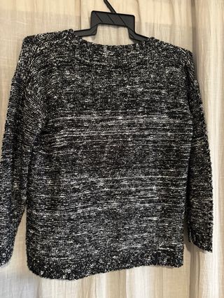 Jersey Bonsai M/L Negro Blanco Brillante