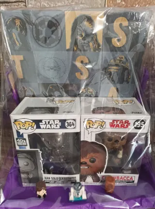 Funko Pop! Star Wars Han Solo y Chewbacca