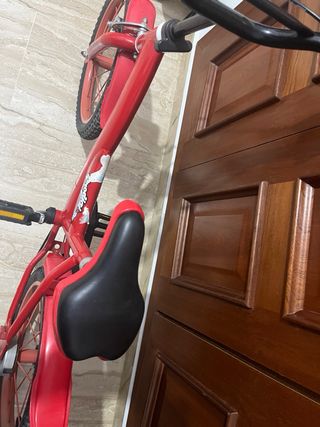 Bicicleta infantil roja Lady bag
