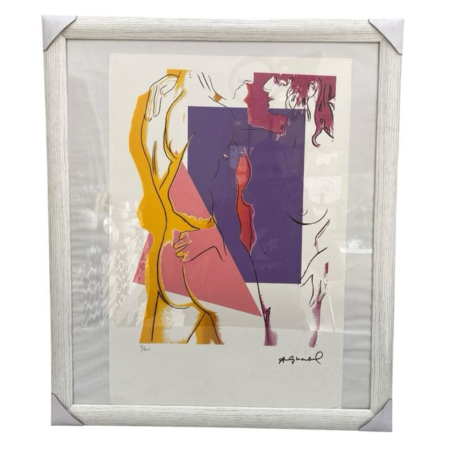 Litografía Love de Andy Warholl con certificado