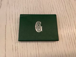 Tarjetero Goyard Verde y Azul