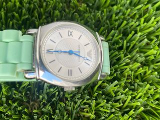 Reloj Emporio Armani Plata y Verde Menta