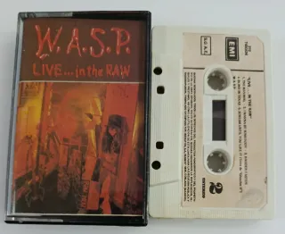 W.A.S.P. Live... in the Raw Cinta Cassette