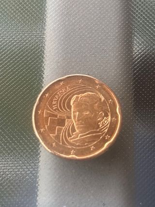 Moneda 20 céntimos Tesla 2023
