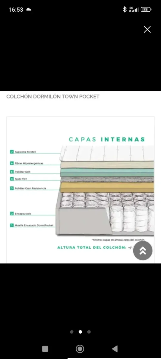 Colchón Dormilón grupo Flex 135 cm urge vender!!!