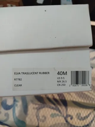 Zapatillas transparentes Calvin Klein