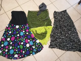 Ropa flamenca/gitana/sevillanas Talla Única