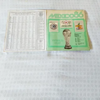 Fútbol Cromos Mundial México 86 Panini Original!!!