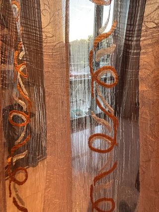 Tenda fantasia marrone oro beige