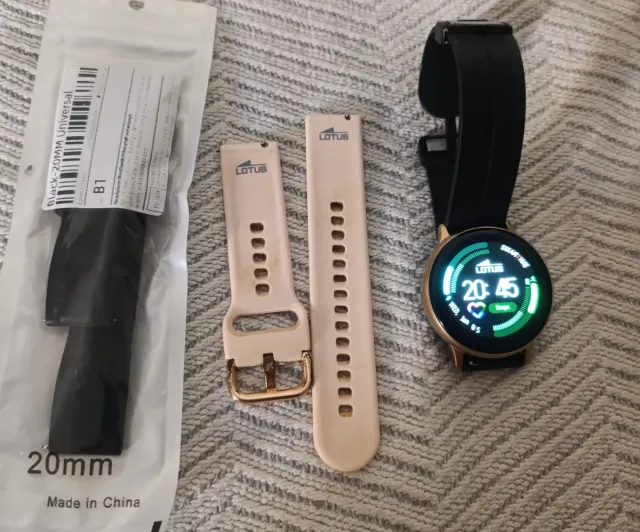 Reloj Lotus Mujer Negro/Dorado