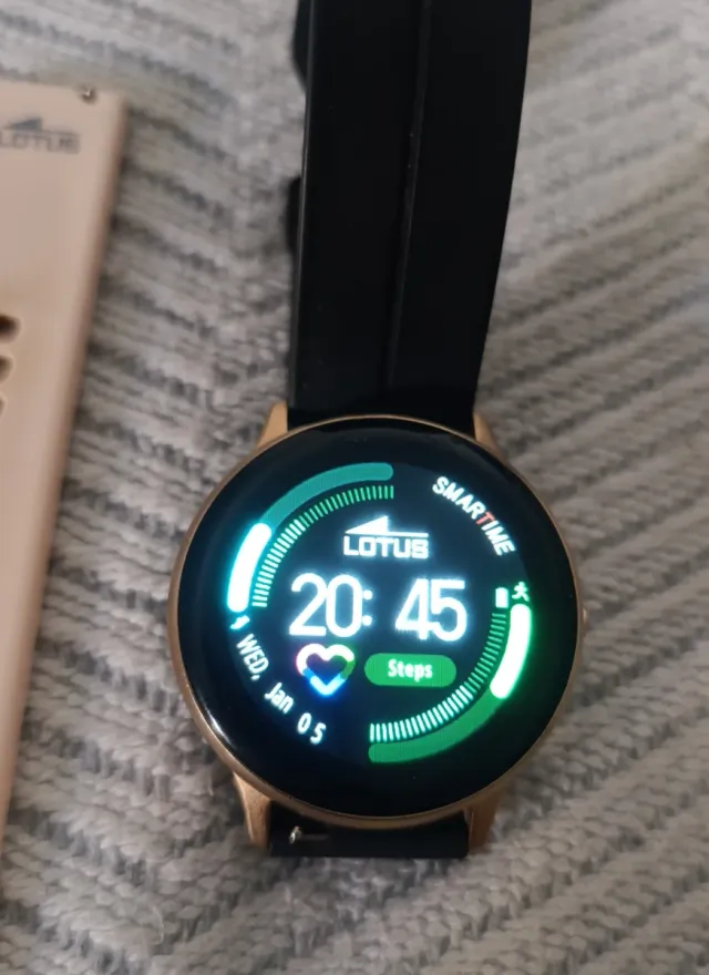 Reloj Lotus Mujer Negro/Dorado