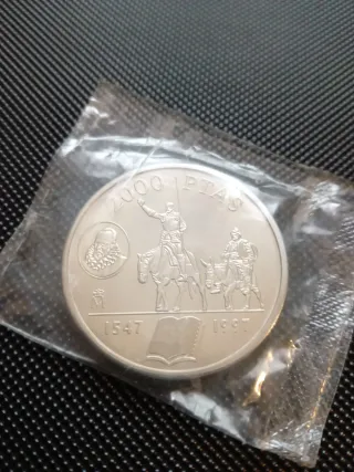 Moneda Carlos I 1997 2000 pesetas