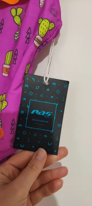 Bañador niña cactus 6 años