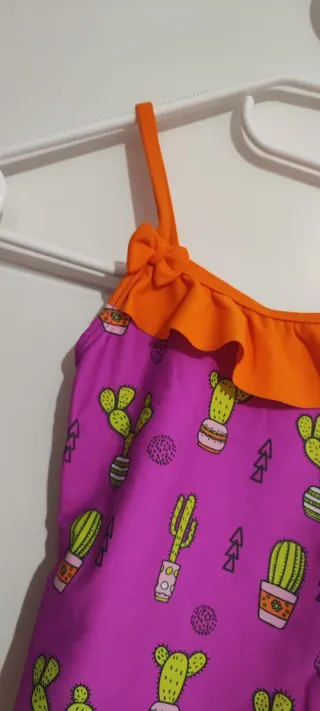 Bañador niña cactus 6 años