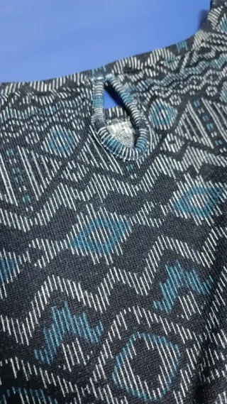 Jersey  Chica de punto con estampado geométrico