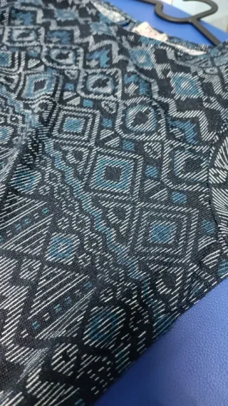 Jersey  Chica de punto con estampado geométrico