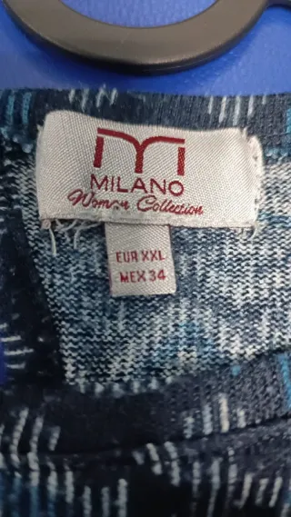 Jersey  Chica de punto con estampado geométrico