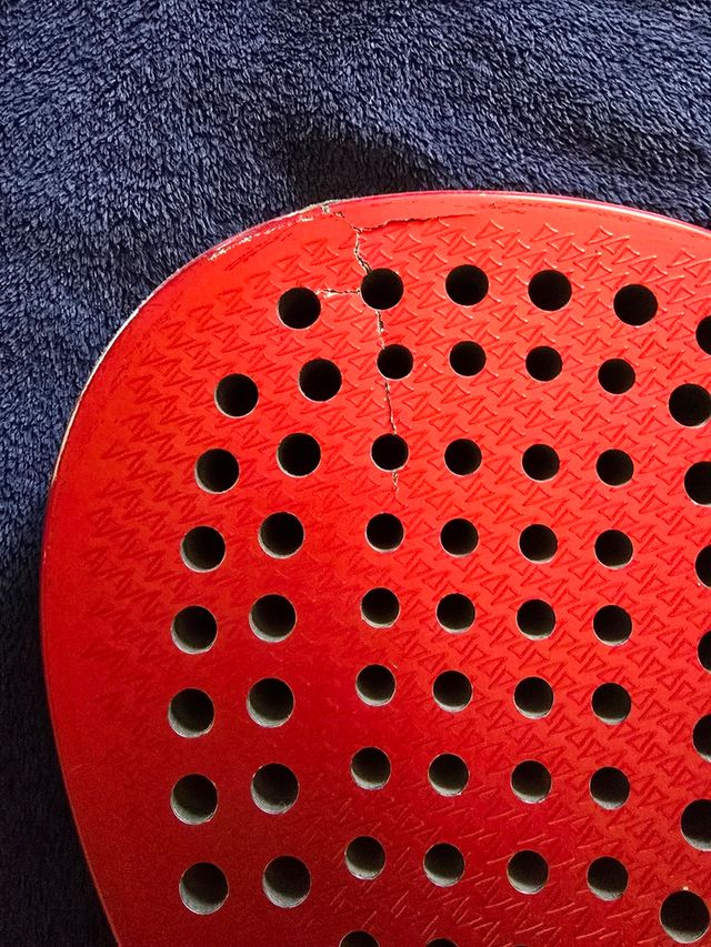 2 racchette padel Wilson rosse