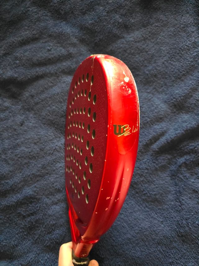 2 racchette padel Wilson rosse