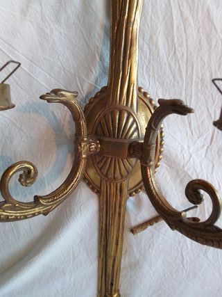 Apliques de bronce macizo antiguos