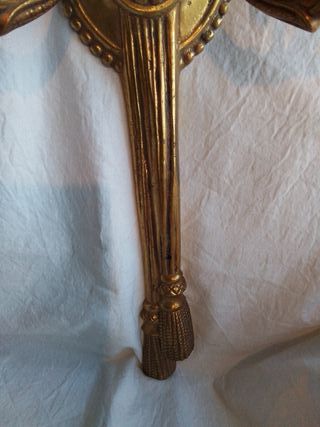 Apliques de bronce macizo antiguos