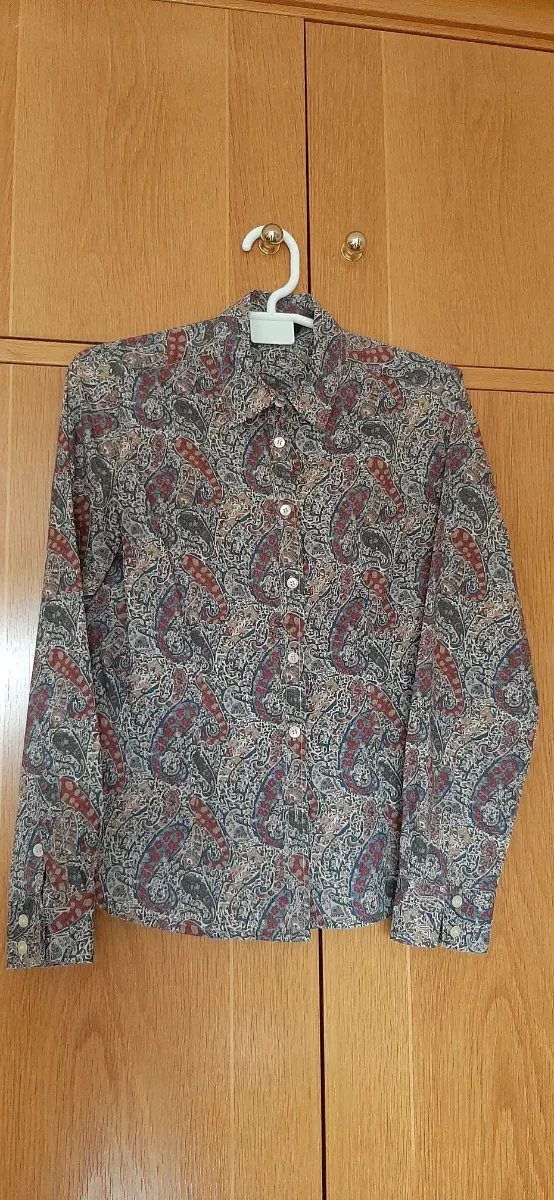 Camisa estampada mujer