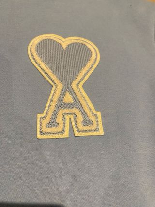 Sudadera Ami Paris Azul Clara