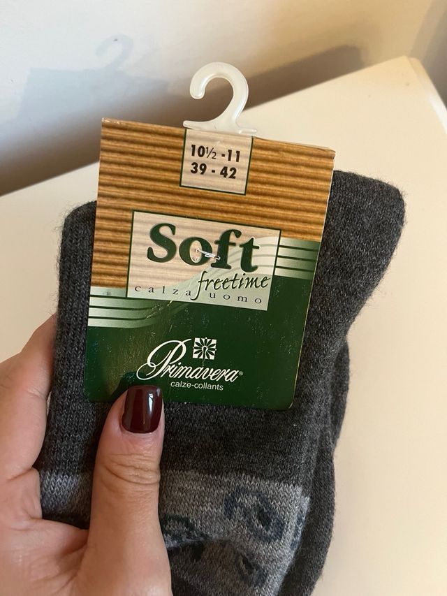 Calzini lunghi invernali uomo 39-42