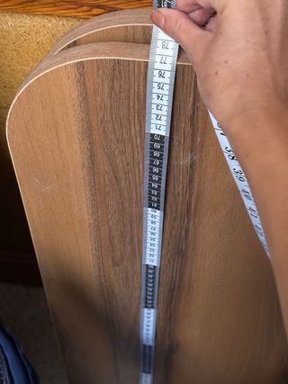 Espejo de madera y cristal x2