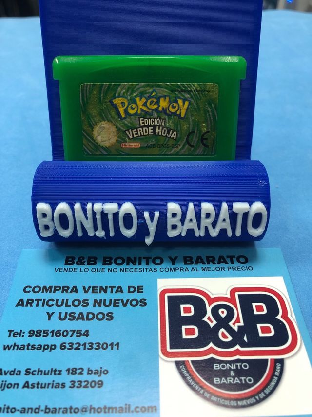 Pokemon Edición Verde Hoja GBA