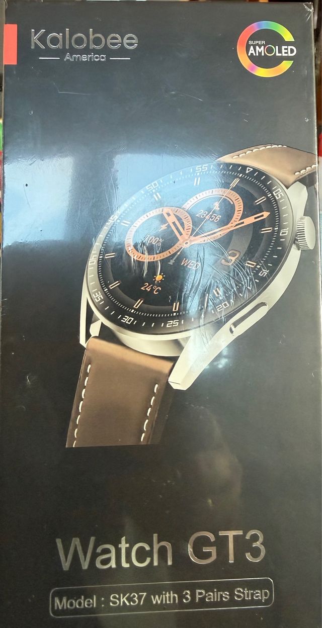 Smartwatch Kalobee GT3 con 3 correas