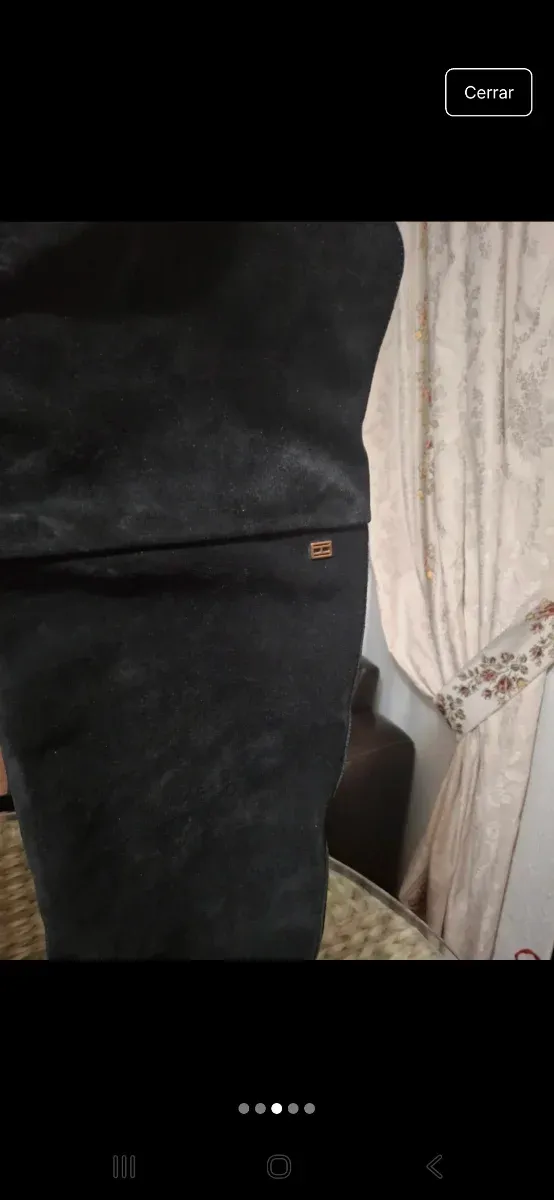 Botas de piel Tommy Hilfiger negras