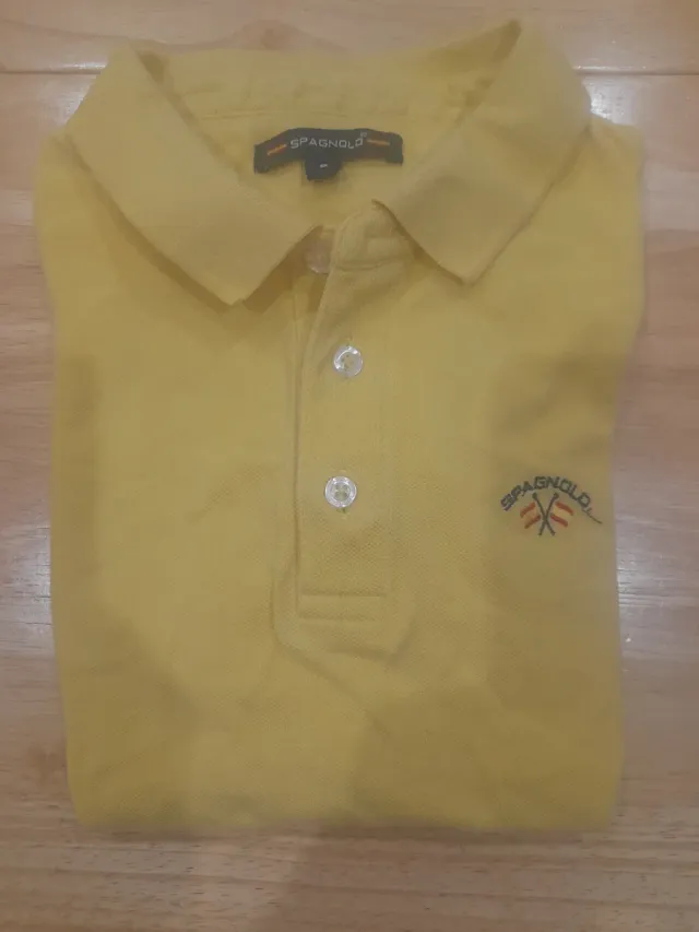 Polo niño Spagnolo amarillo