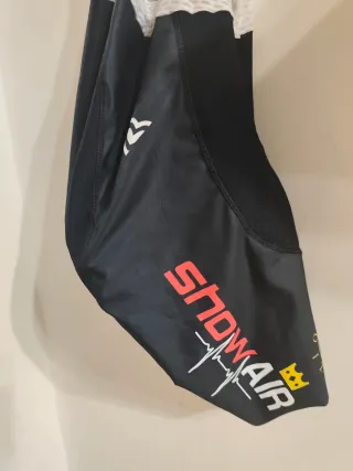 Body Pantaloncino Ciclismo Nero e Bianco