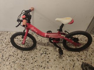 Orbea Grow 1 Bicicleta infantil rosa