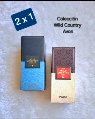 Pack 2 Colonias Wild Country Avon 2x1