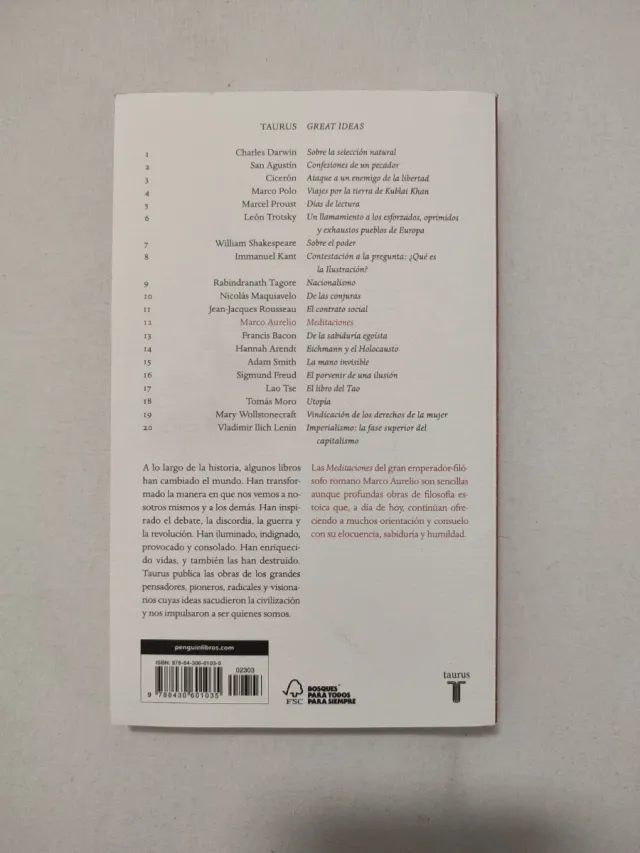 Las Meditaciones de Marco Aurelio / Meditations...