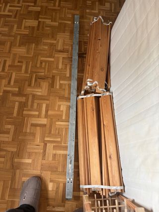 Somier 140x200 Ratán y Metal