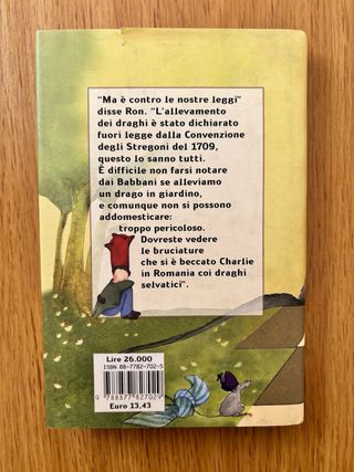 Harry Potter E la Pietra Filosfale edizione 2000