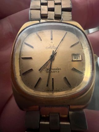 OMEGA Seamaster Quartz Vintage - Dorado (Años 70)