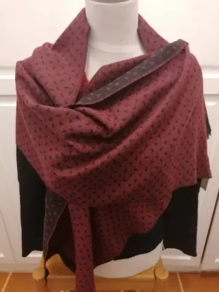 Sciarpa unisex double face fantasia