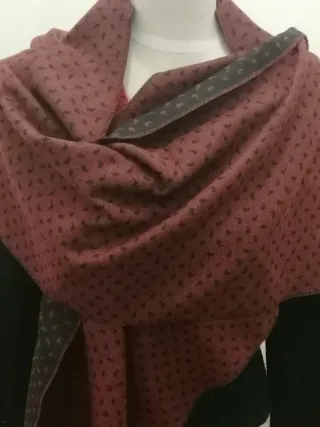 Sciarpa unisex double face fantasia