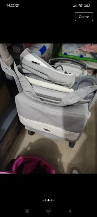 Dio Bebecar Capazo y Silla