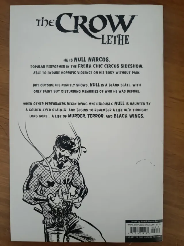 The Crow: Lethe #3 (Cover A)(2020)