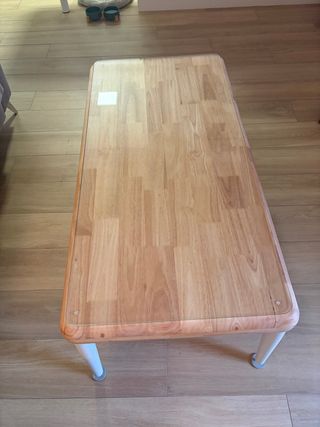 Mesa centro elevable Moon 120x60 cm con cristal